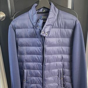 Polo by Ralph Lauren Men's Deep Blue Puffer Jacket